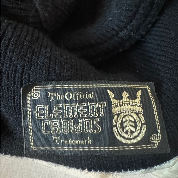Element Other - Element Crowns beanie with front cap and cuffed back 8” dia x 4” h